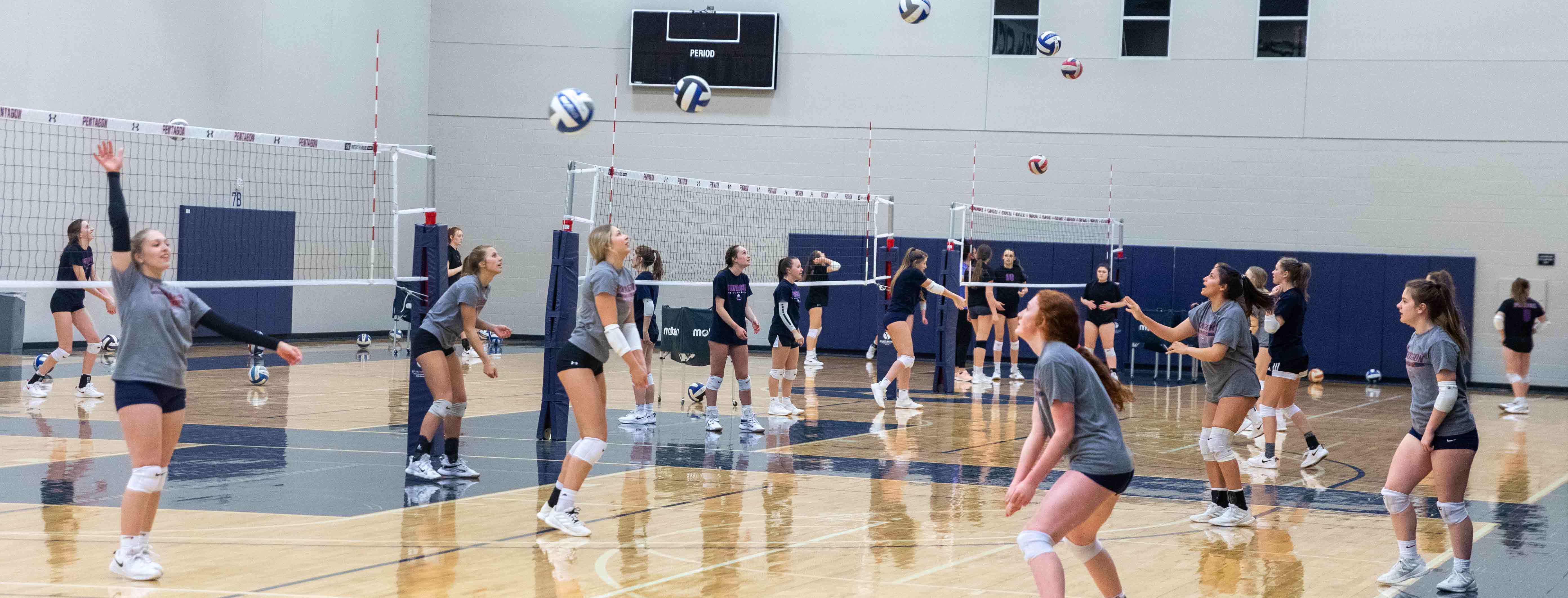 volleyball practice