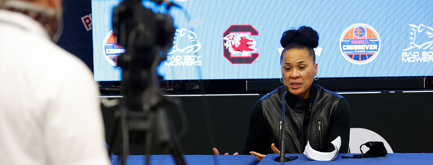 News Conference with Dawn Staley
