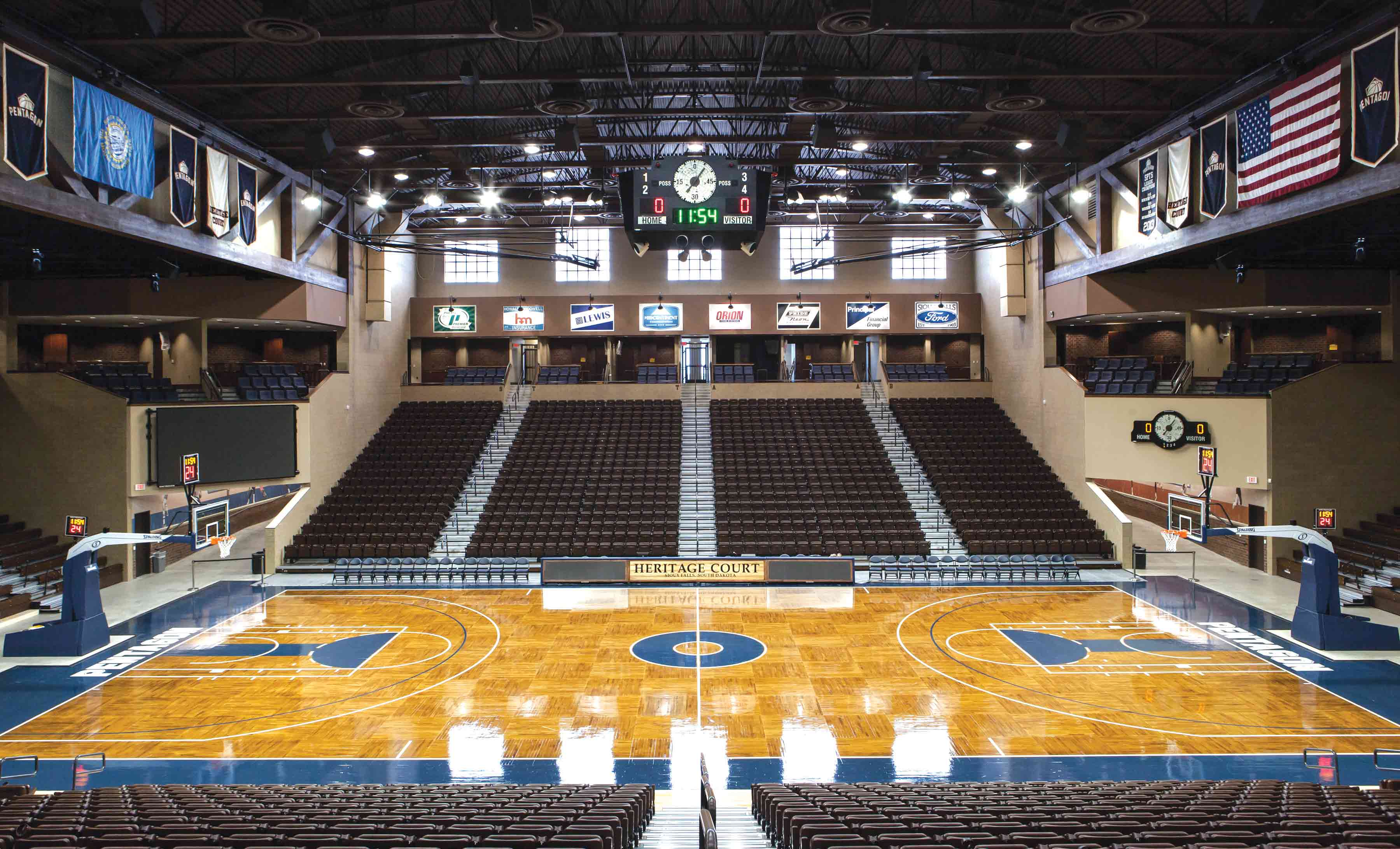 Interior of Sanford Pentagon