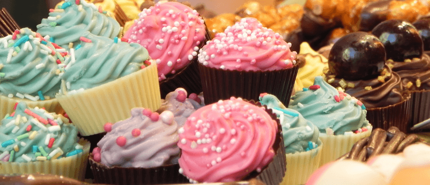 Image of delicious cupcakes