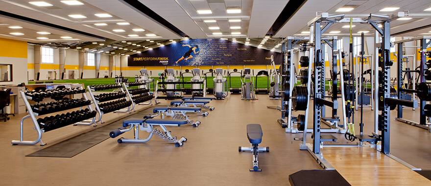 sanford fieldhouse weight room