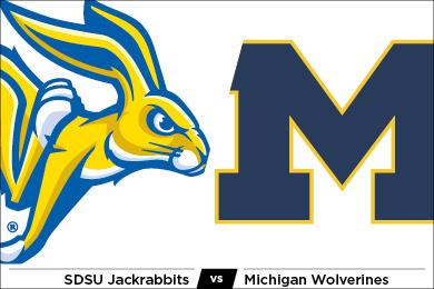 SDSU and Michigan logo