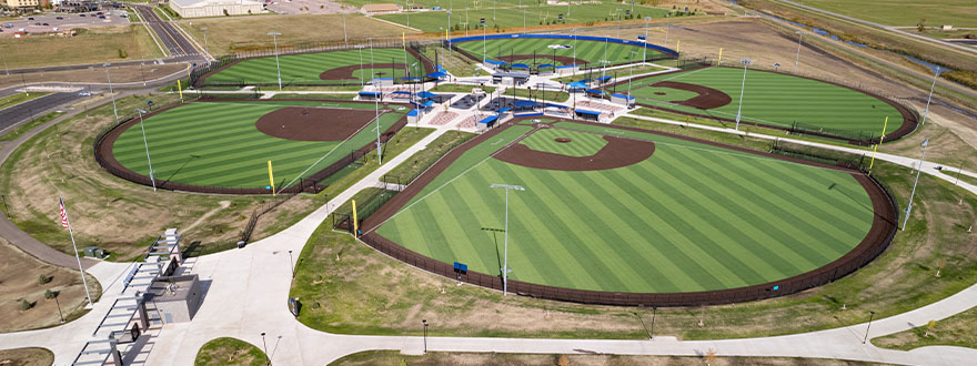 Sanford Diamonds drone shot