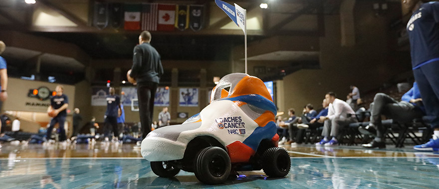 Coaches vs cancer at the Sanford Pentagon