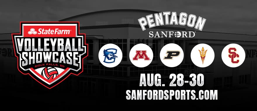 Sanford Pentagon volleyball court