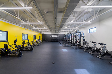 bemidji training equipment inside facility
