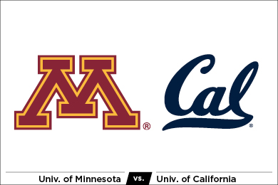 Minnesota vs Cal MBB logo