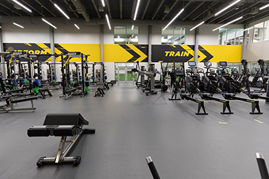 Sanford Fargo Sports Complex lifting room