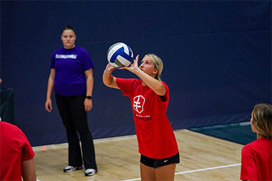 Volleyball camp
