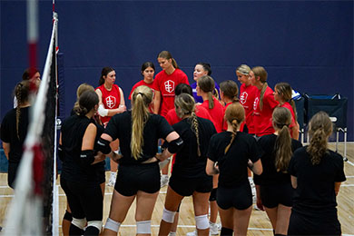 Volleyball camp