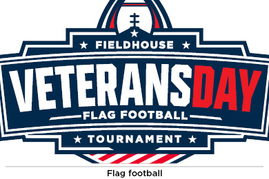 Veteran's Day tournament logo