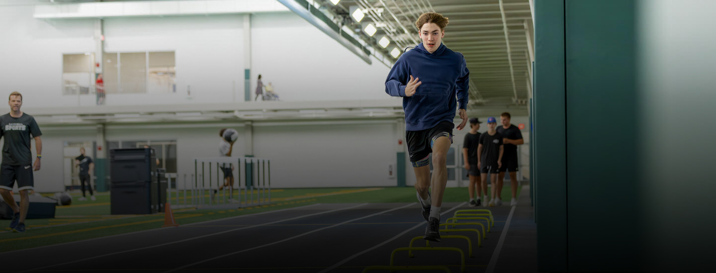 Sanford Sports Performance athlete training