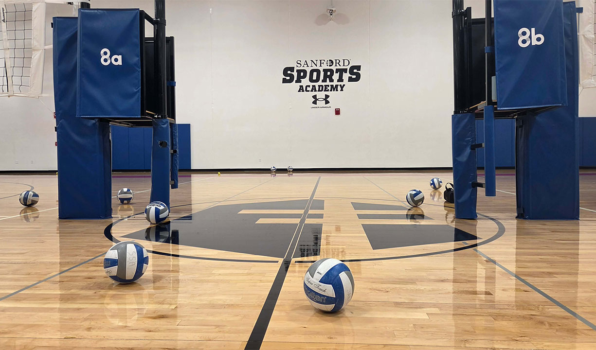 Fargo Parks Sports Center Volleyball Courts