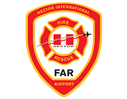 Hector Airport Fire Department logo