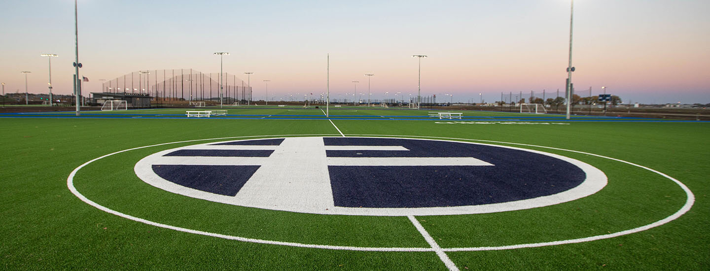 Image of a soccer field at Sanford Crossing