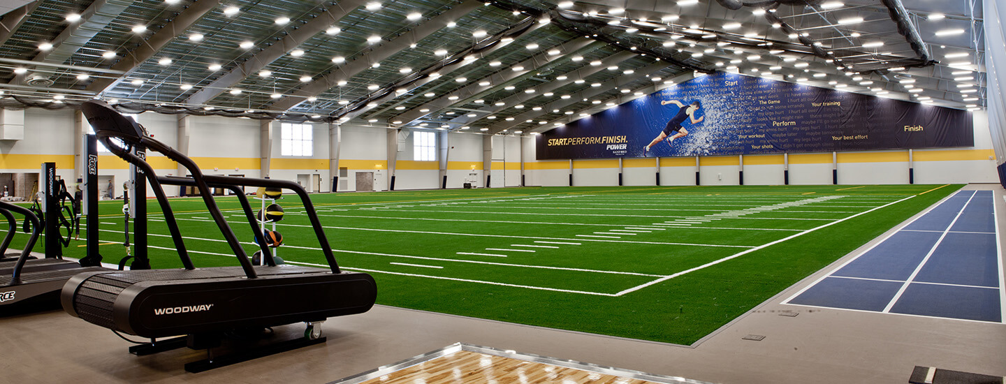 inside the sanford fieldhouse